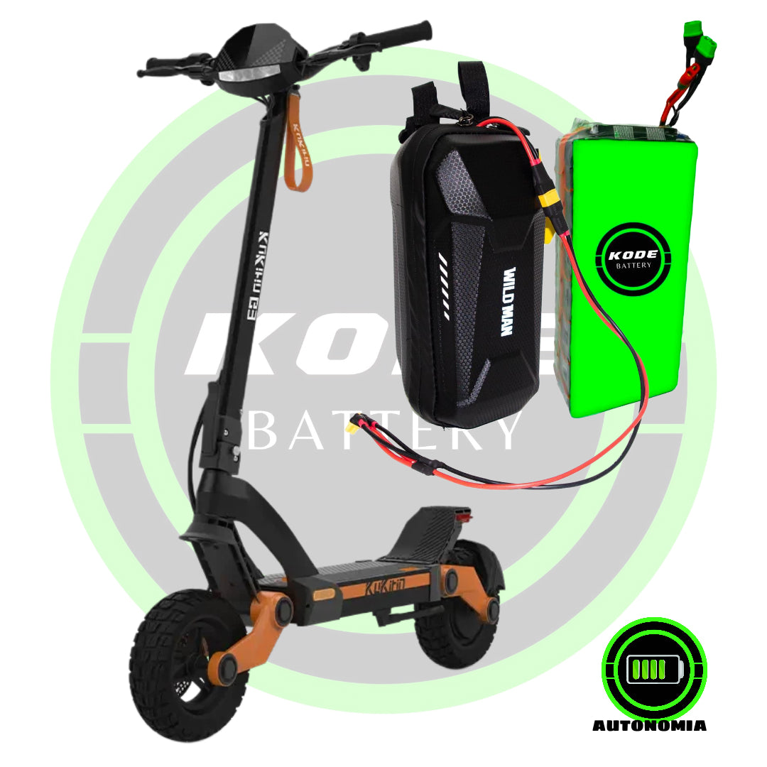 BATERIA DE AUTONOMIA 48V KUKIRIN G3 ADVENTURERS EXTERNA ¡KILOMETROS SIN LIMITE!