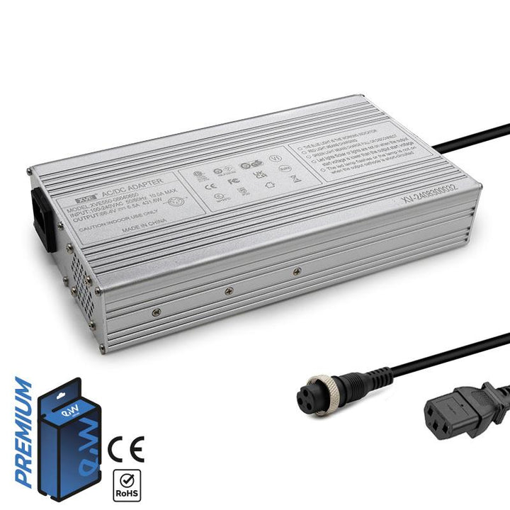 CARGADOR 60V (SALIDA 66,4V) 6,5A CONECTOR GX16