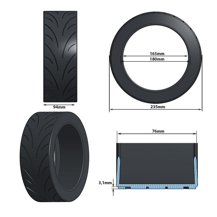 NEUMATICO 85/65-6.5 WANDA