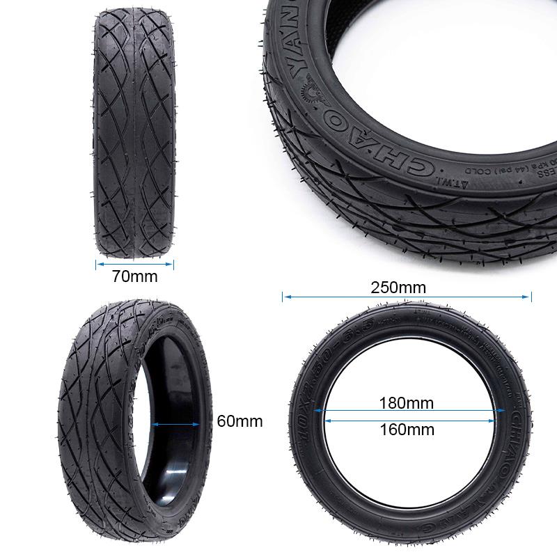 NEUMATICO TUBELESS 10X2,5-6,5 CHAOYANG EDICION GEL