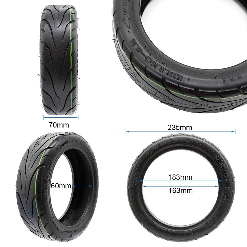 NEUMATICO TUBELESS 10X2,5-6,5 CST